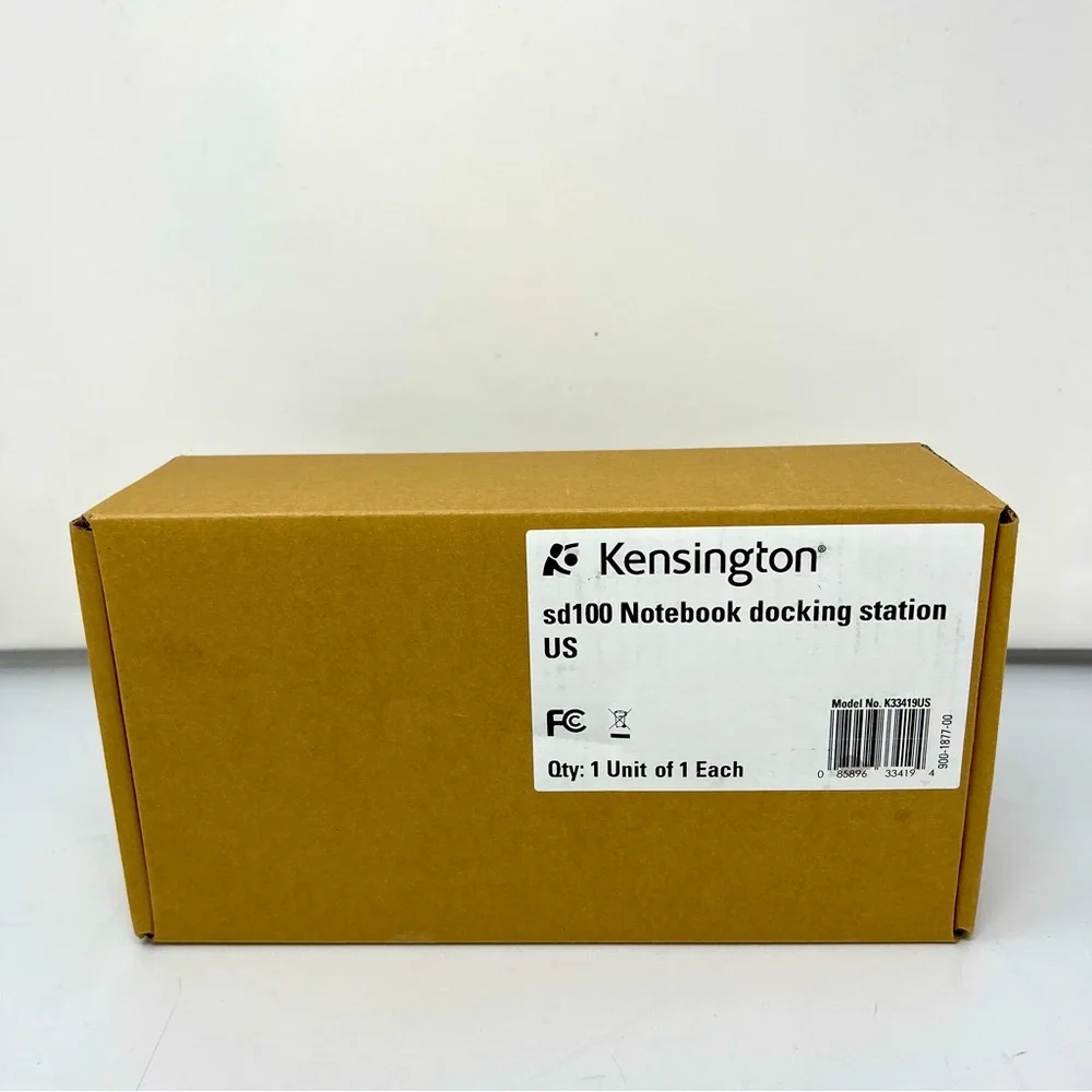 NWT Kensington SD100 Notebook Docking Station